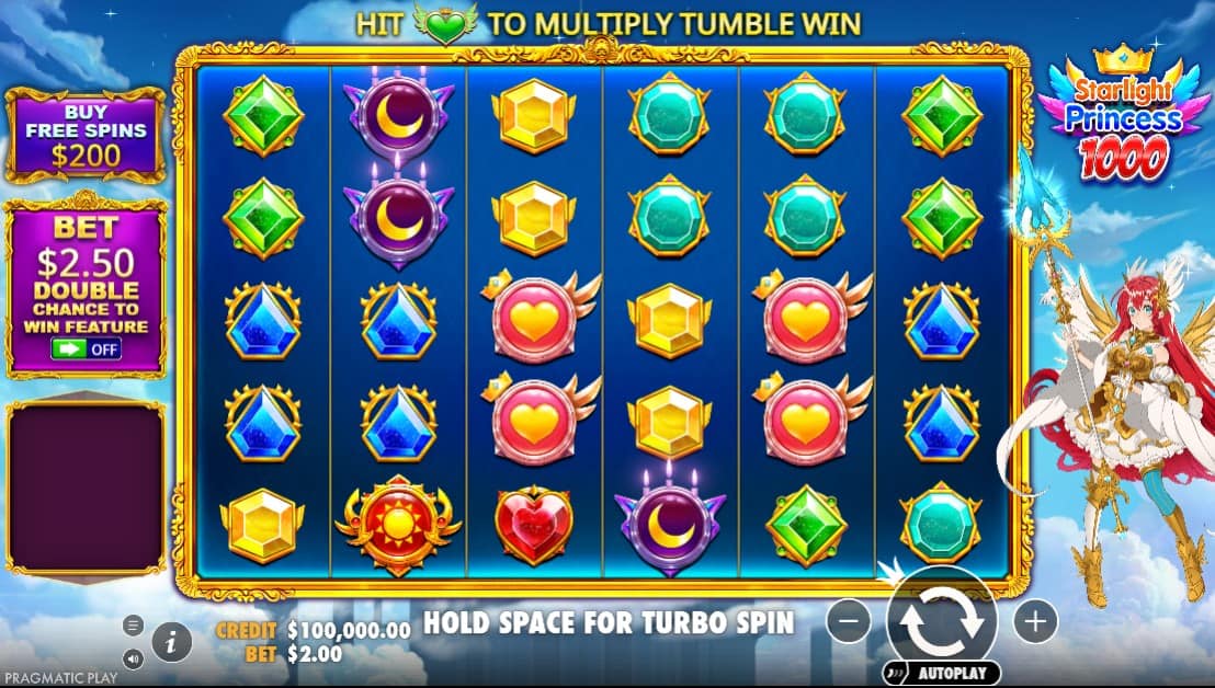 Ledakan Cahaya Pembawa Keajaiban Starlight Princess 1000